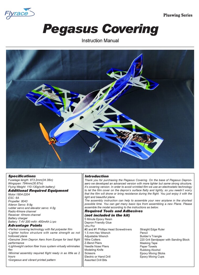 Flyrace Pluswing Series instruction manual