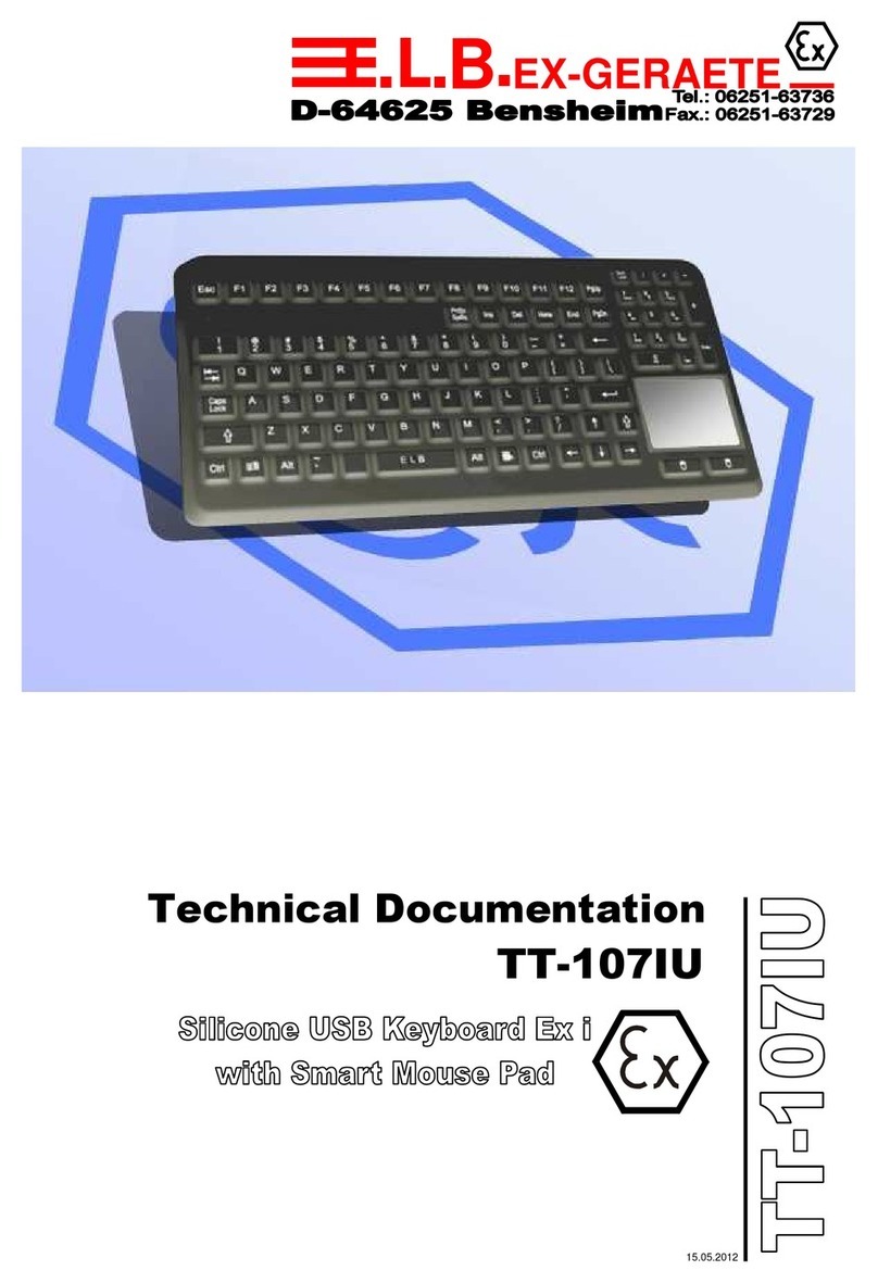 E.L.B. TT-107IU Technical documentation