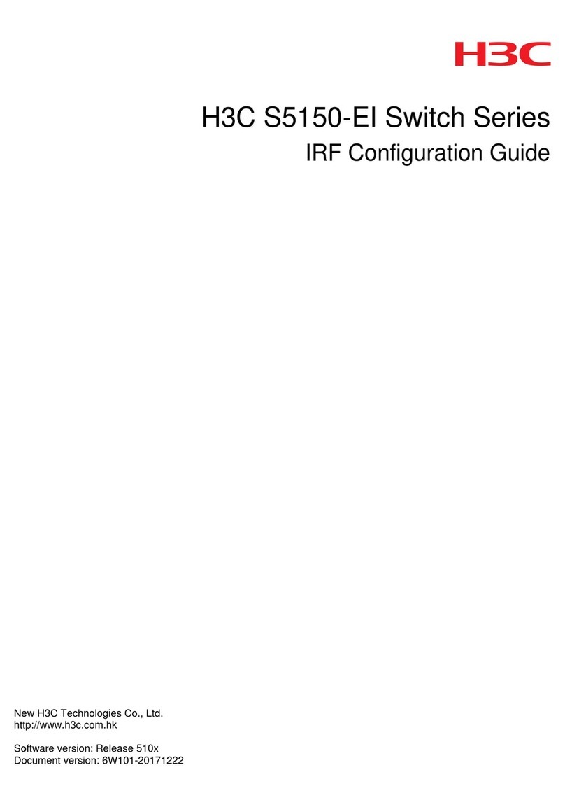 H3C S5150-EI Series User manual