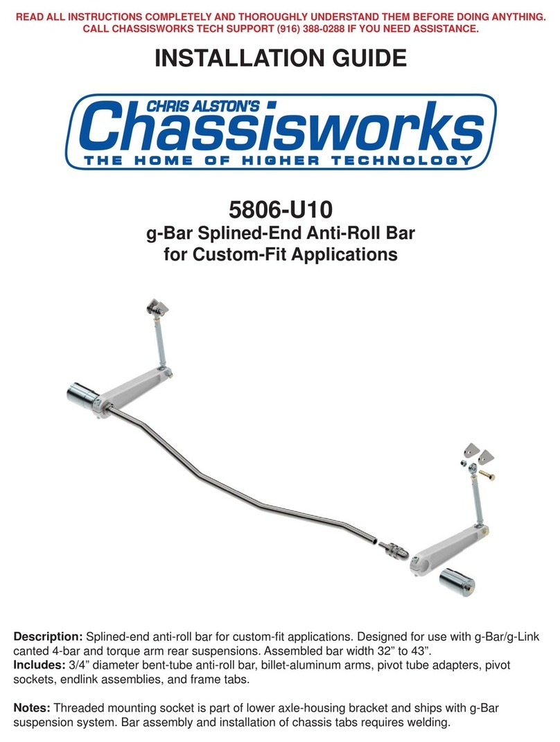Chassisworks 5806-U10 installation guide Chassisworks 5806-U10 installation guide