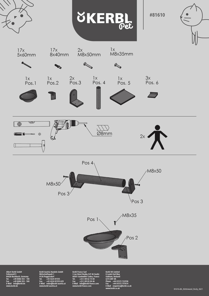 Kerbl Pet 81610 Assembly