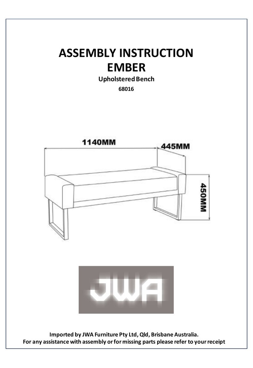 JWA EMBER 68016 Assembly instruction