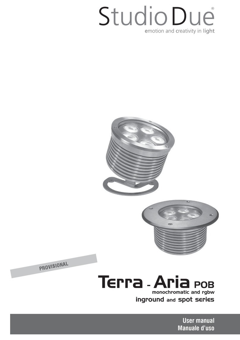 STUDIODUE TERRA 2101 user manual