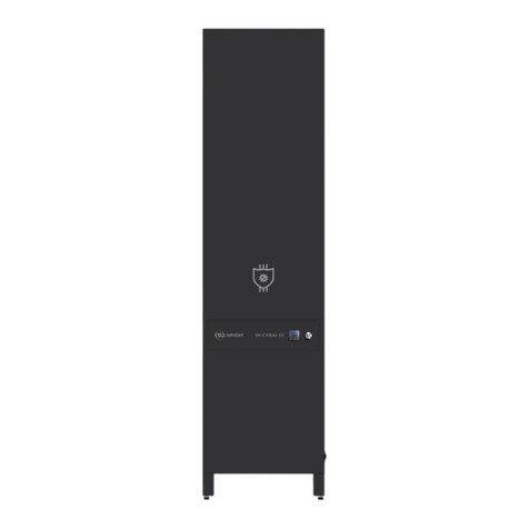 Air Vent UV-C FiltAir instruction manual Air Vent UV-C FiltAir instruction manual