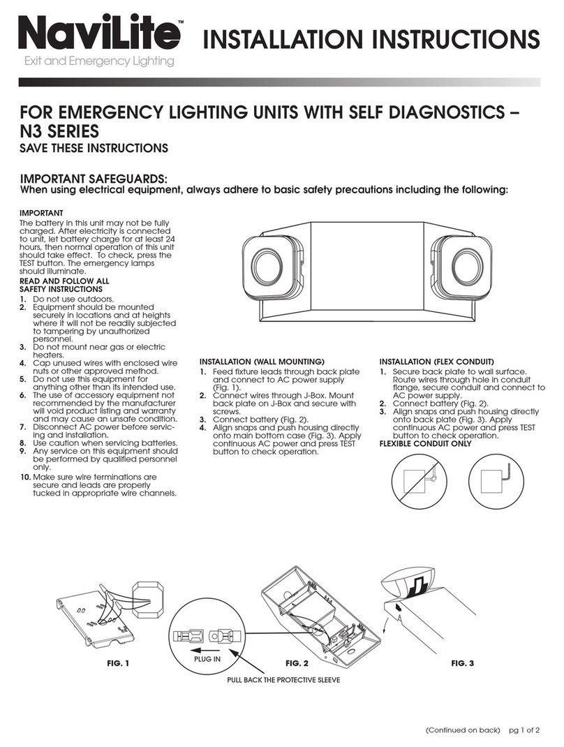 NaviLite N3 Series installation instructions