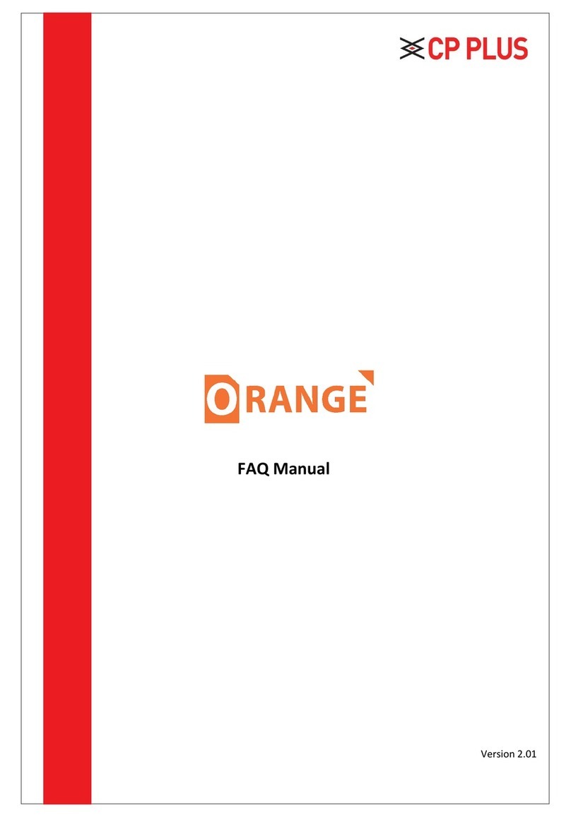 CP Plus Orange Faq manual