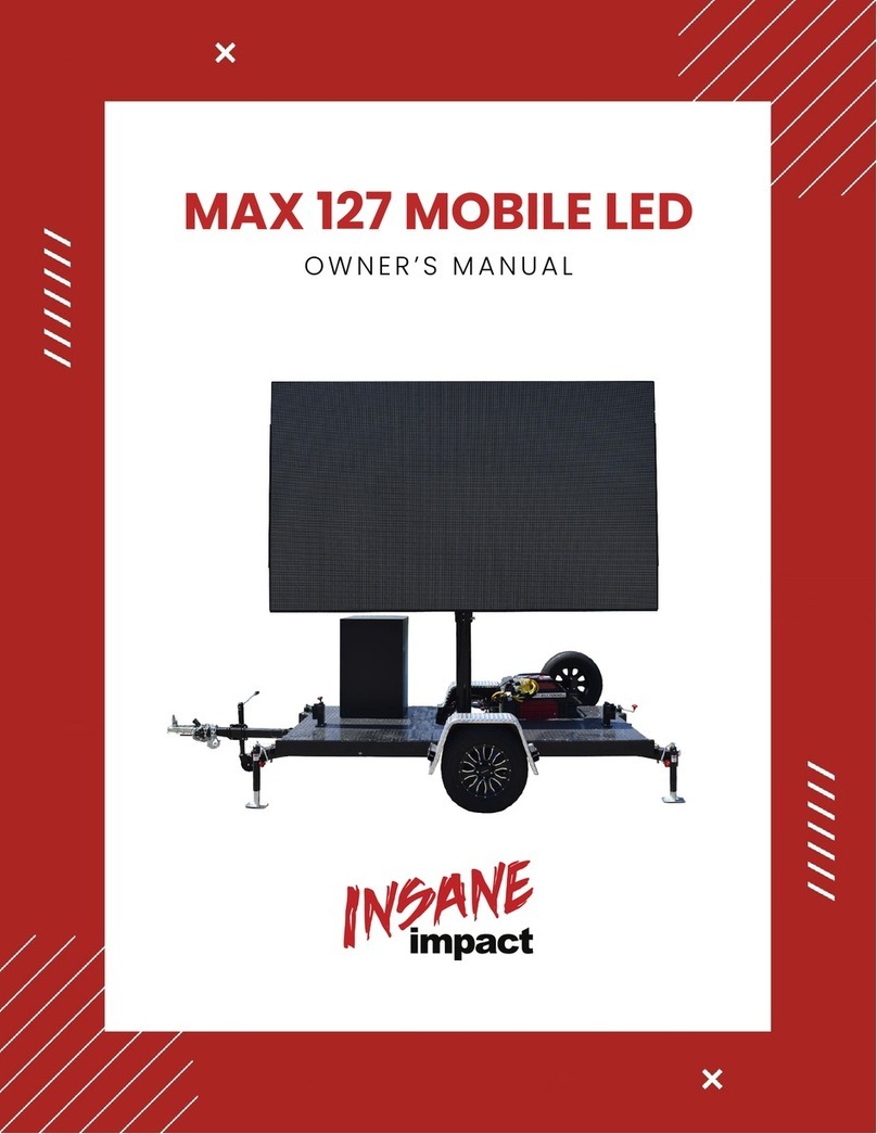 INSANE impact MAX 127 User manual