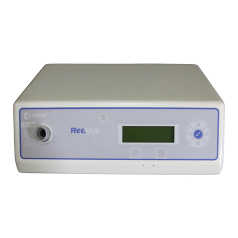 KORR ReeVue 8100 user manual