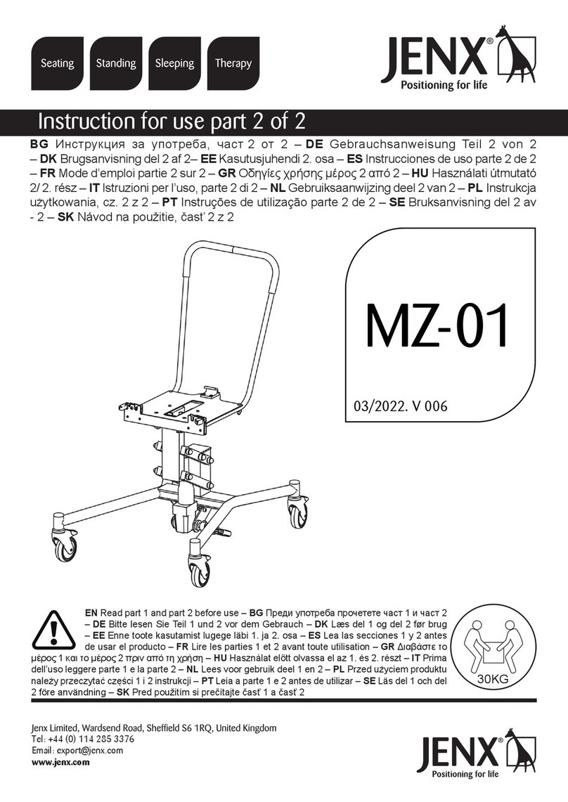 Jenx MZ-01 User manual