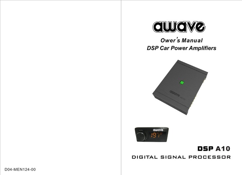 awave DSP A10 owner's manual