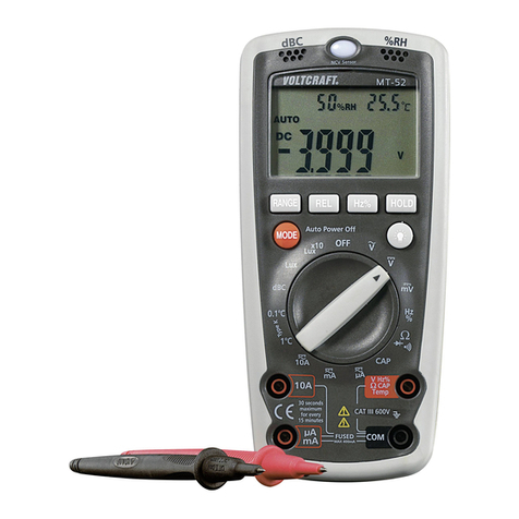 VOLTCRAFT MULTI-DMM MT-52 - V09-10 operating instructions