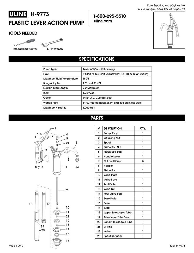 U-Line H-9773 manual
