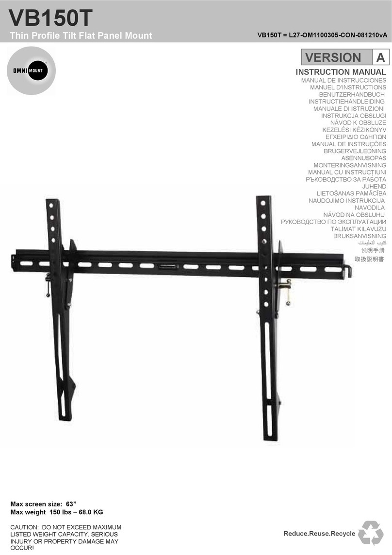 Omnimount VB150T User manual