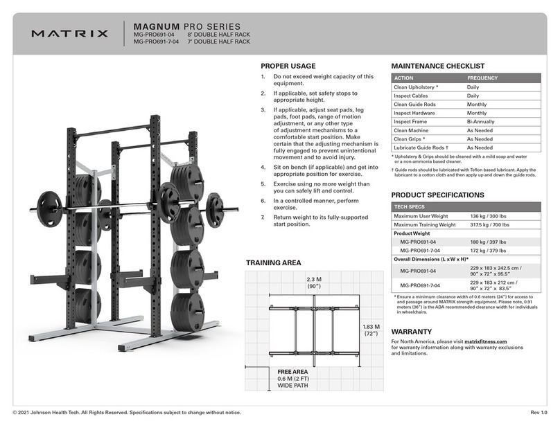 Matrix MAGNUM PRO MG-PRO691-04 User manual