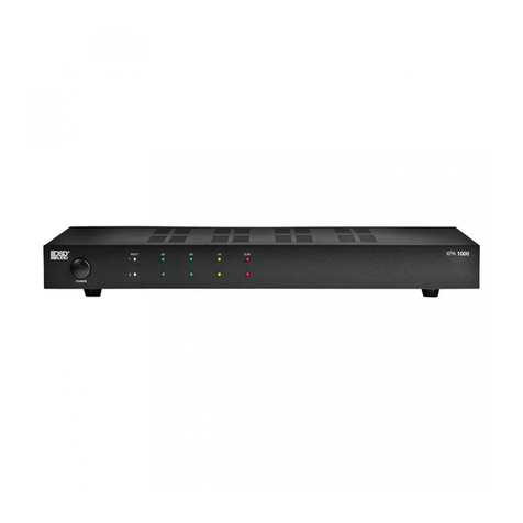 OSD Audio XPA1000 User manual
