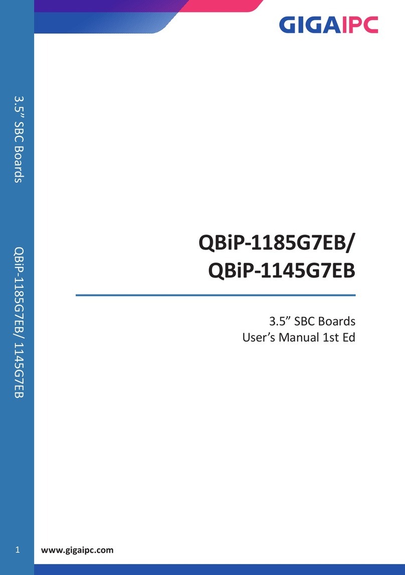 GIGAIPC QBiP-1185G7EB User manual