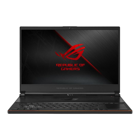 Asus Zephyrus GX531GW-ES008R User manual