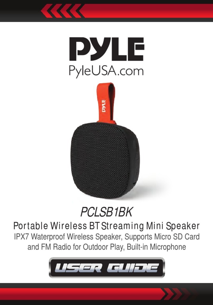Pyle PCLSB1BK user guide