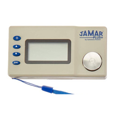 Jamar Digital Pinch Gauge Instruction booklet