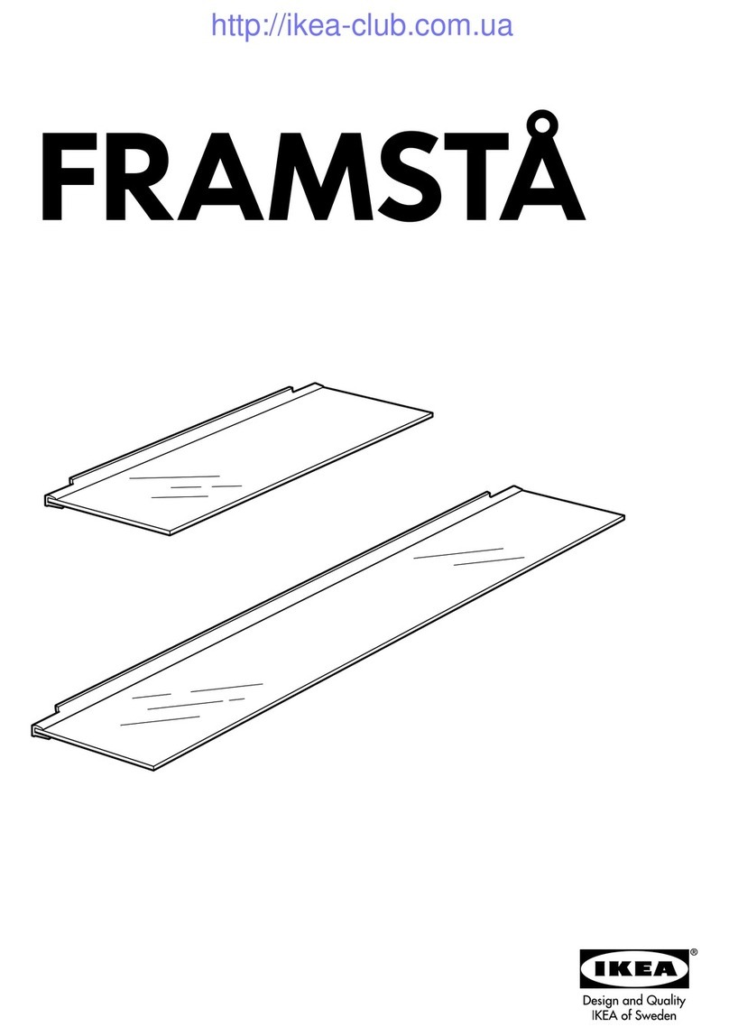 IKEA FRAMSTA User manual IKEA FRAMSTA User manual