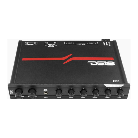 DS18 EQX5 owner's manual