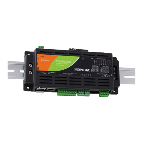 Contec CONPROSYS M2M Series Use and care manual