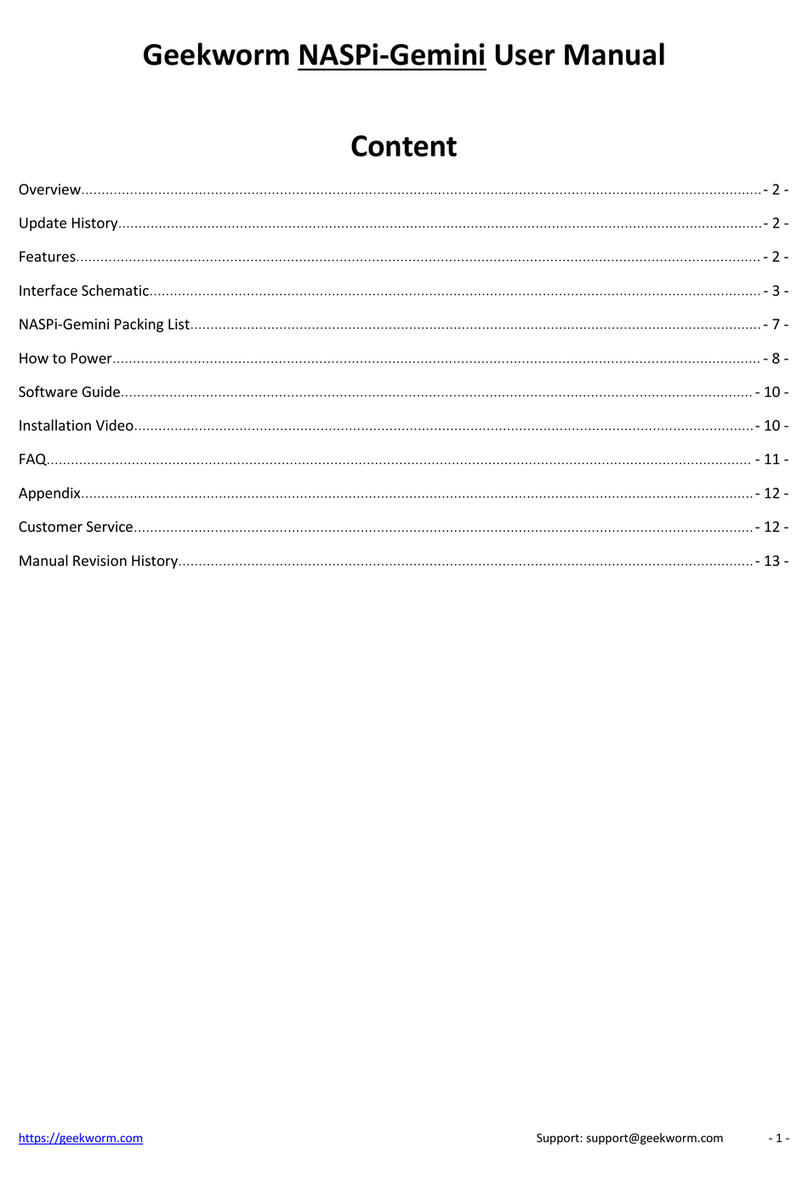 Geekworm NASPi-Gemini user manual