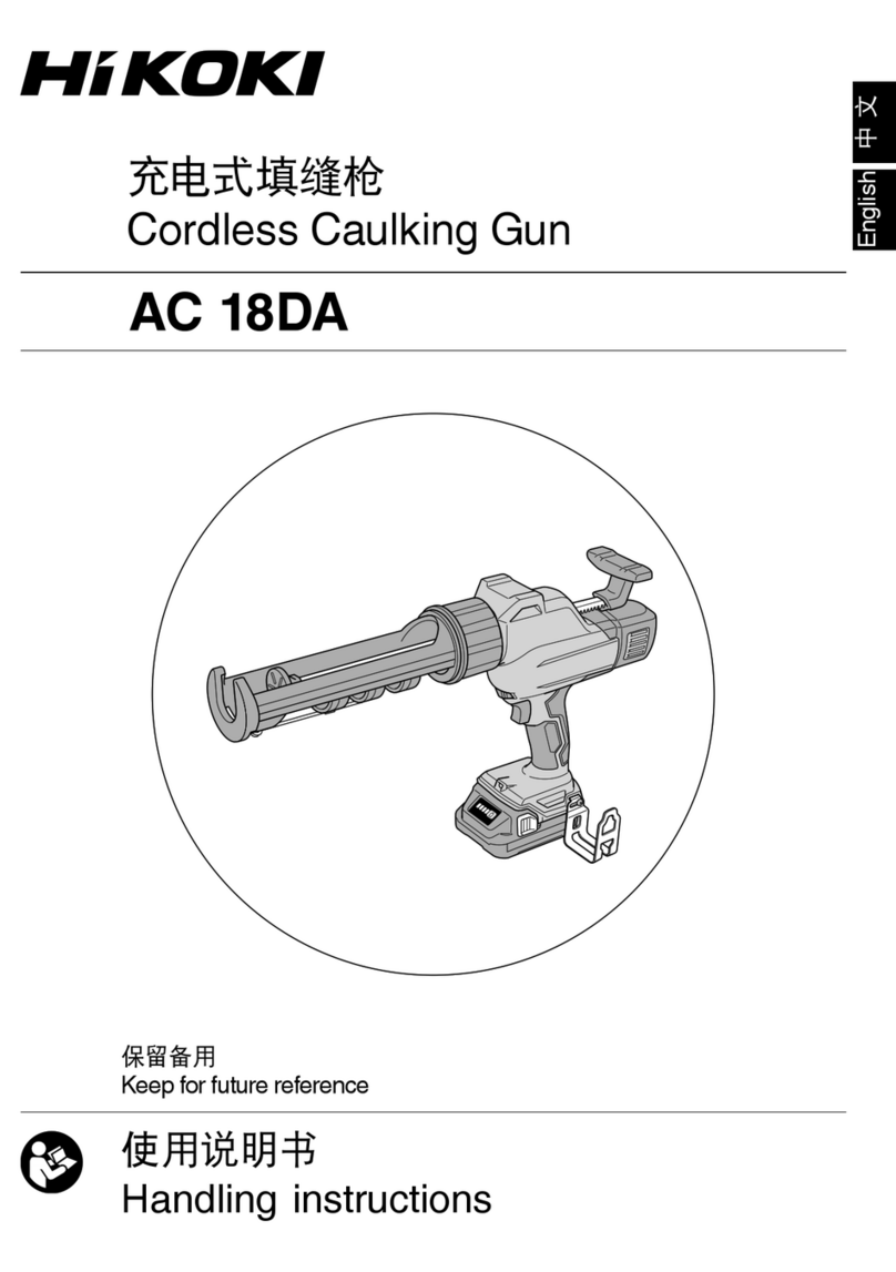 HIKOKI AC 18DA User manual