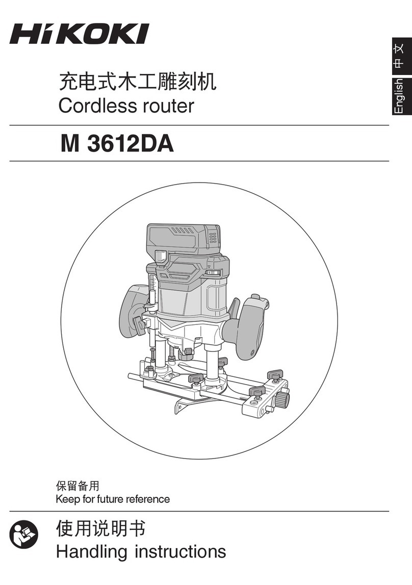 HIKOKI M3612DA User manual