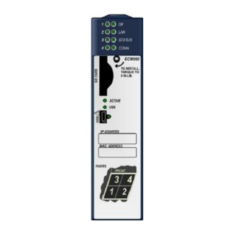 Emerson PACSystems RX3i IC695ECM850 User manual