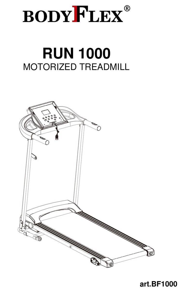 BODYFLEX RUN 1000 User manual