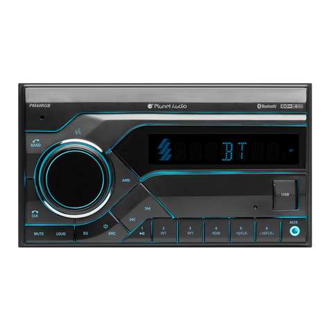 Planet Audio PM40RGB user manual