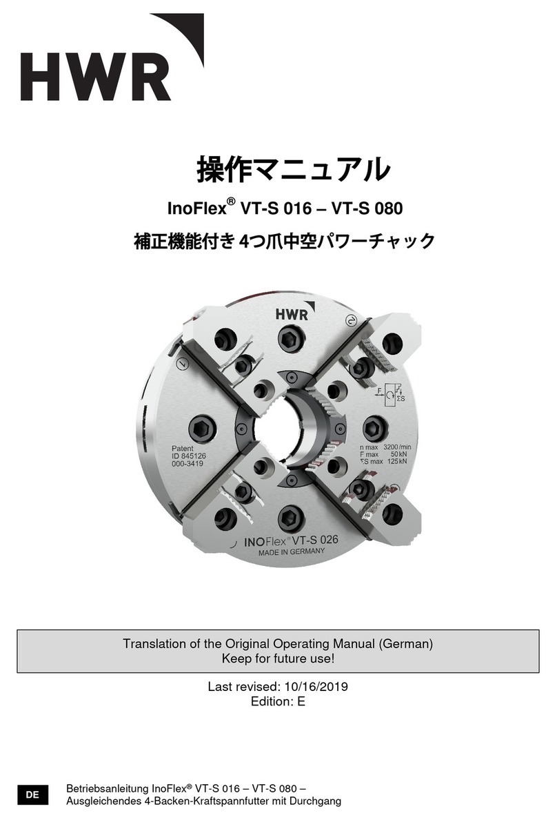 HWR InoFlex VT-S 016 Translation of the original operating manual