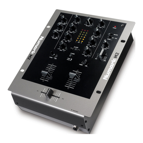 Numark M2 User manual
