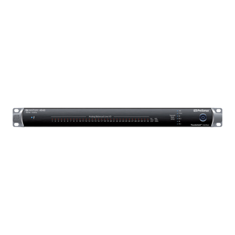PRESONUS Quantum 4848 User manual