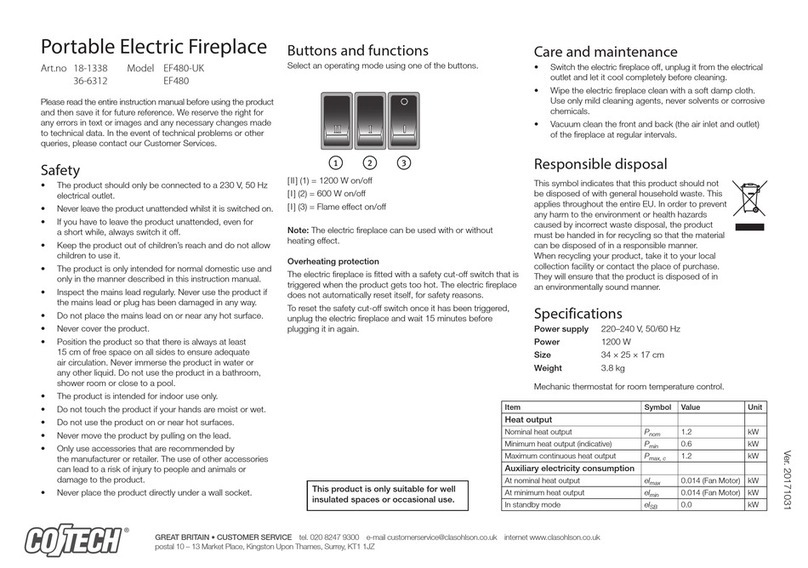 CO/Tech EF480-UK manual