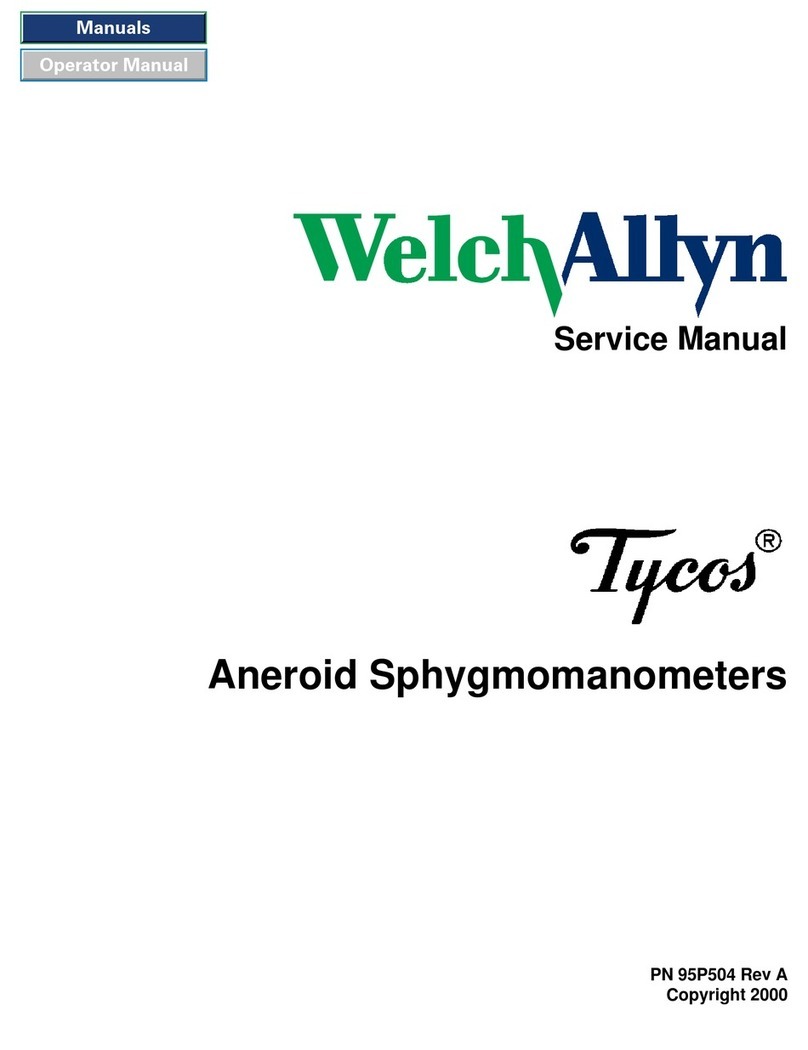 Welch Allyn Tycos User manual Welch Allyn Tycos User manual