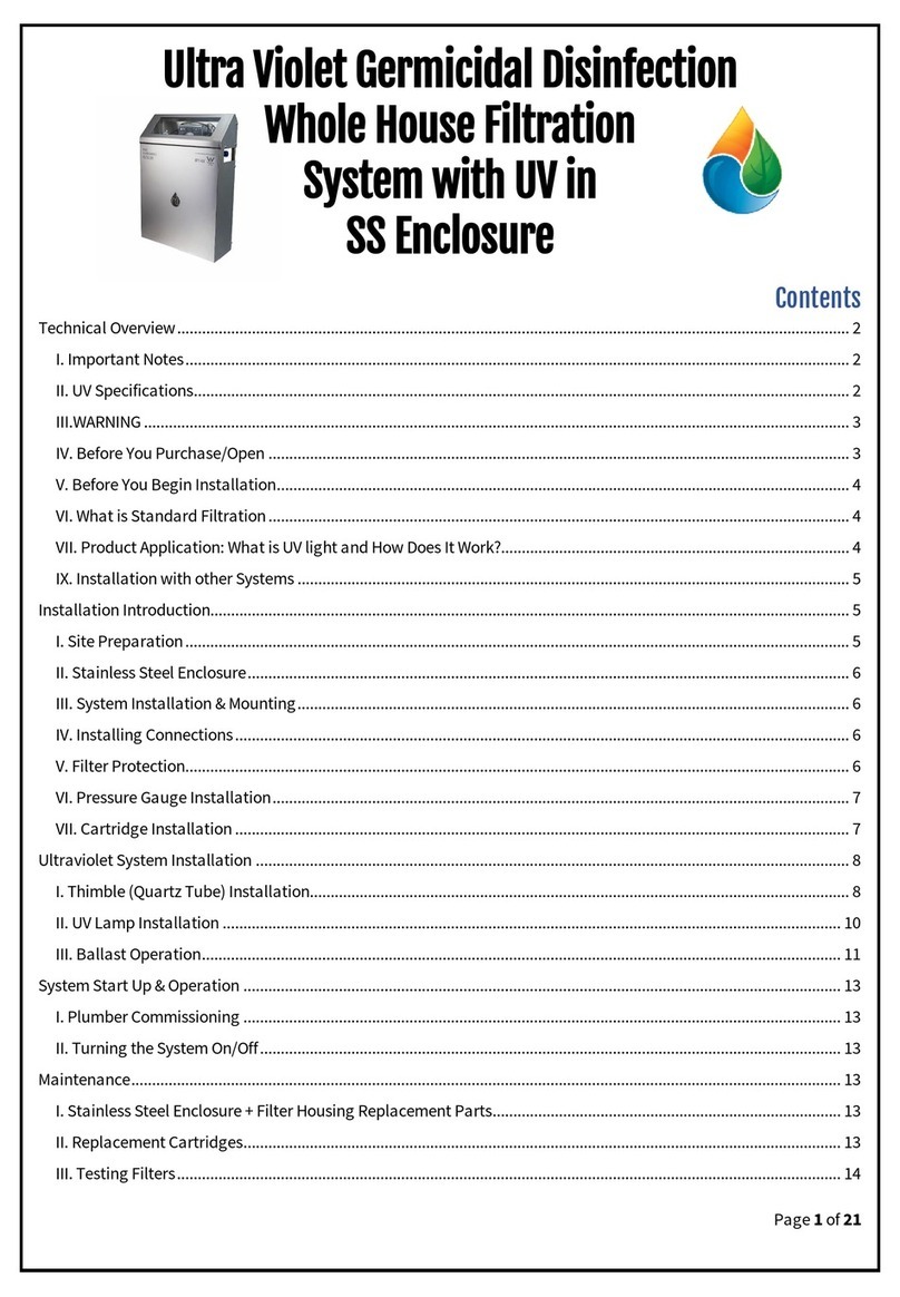 HPF HPFUV manual