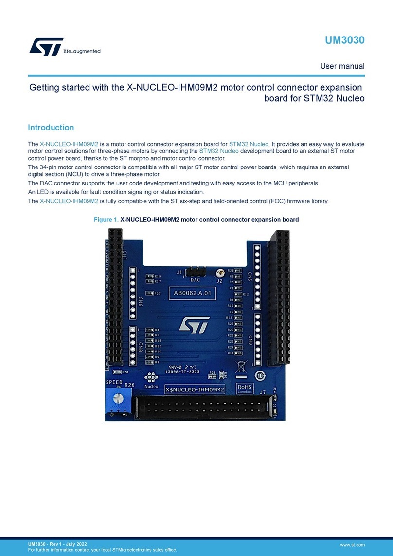 ST X-NUCLEO-IHM09M2 User manual