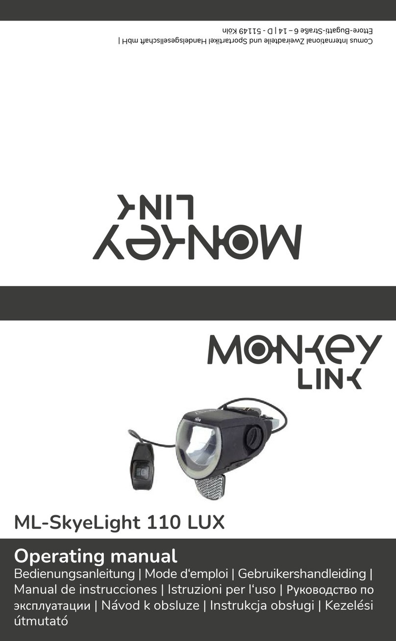 MonkeyLink ML-SkyeLight 110 LUX operating manual MonkeyLink ML-SkyeLight 110 LUX operating manual