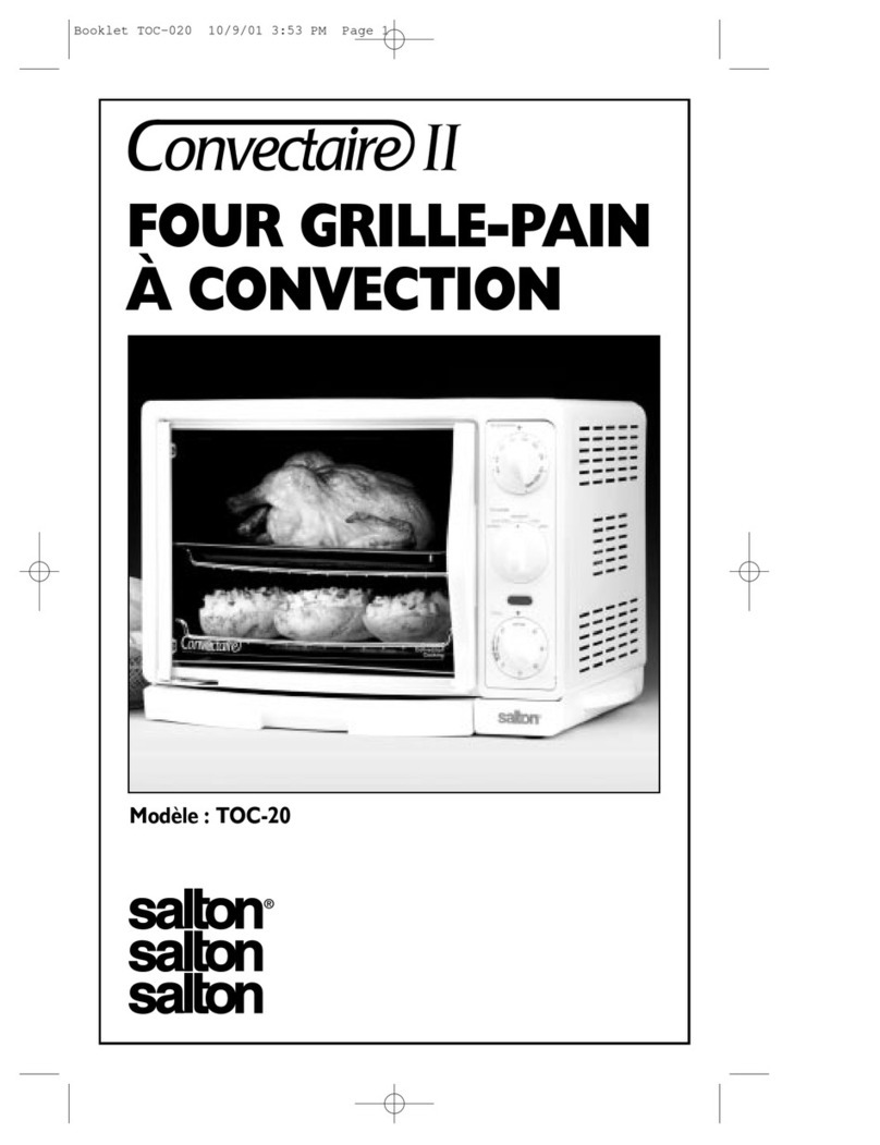 Salton Convectaire II manual