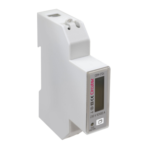 Circutor CEM-C12c instruction manual