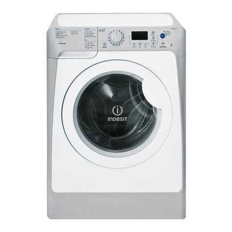 Indesit PWDE 8148 W User manual