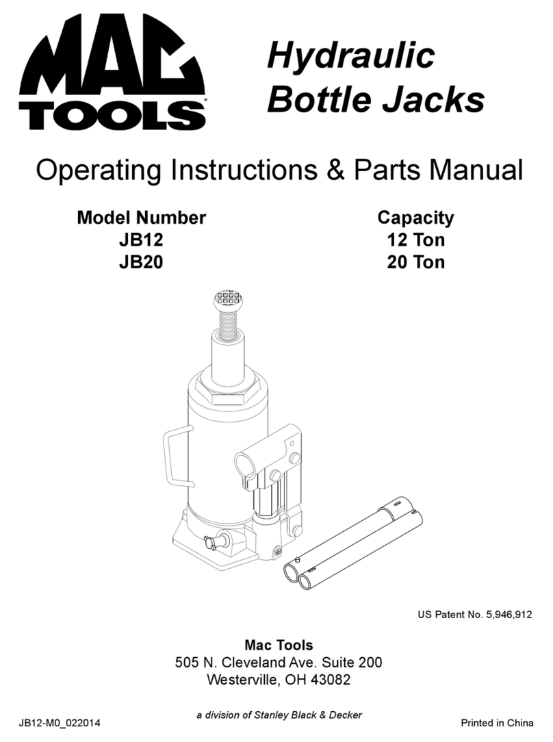 MAC TOOLS JB12 Instructions for use