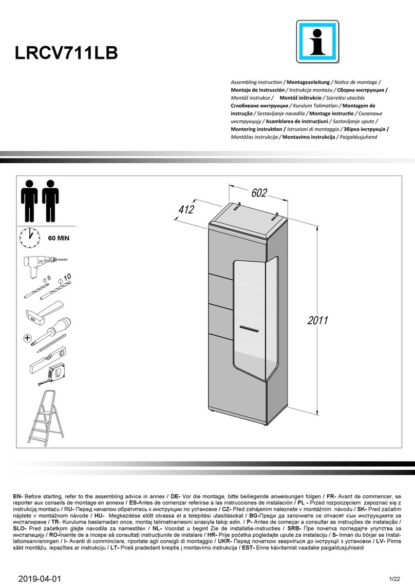 Forte Corel LRCV711LB User manual