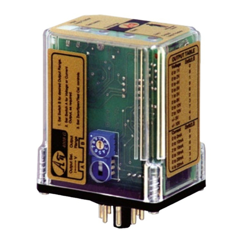 Absolute Process Instruments API 4008 G User manual