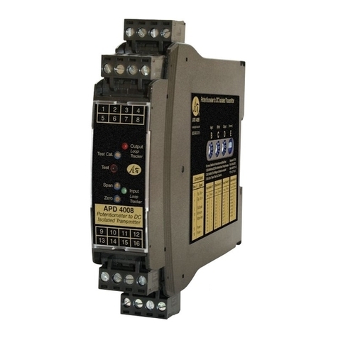 Absolute Process Instruments APD 4008 quick start guide