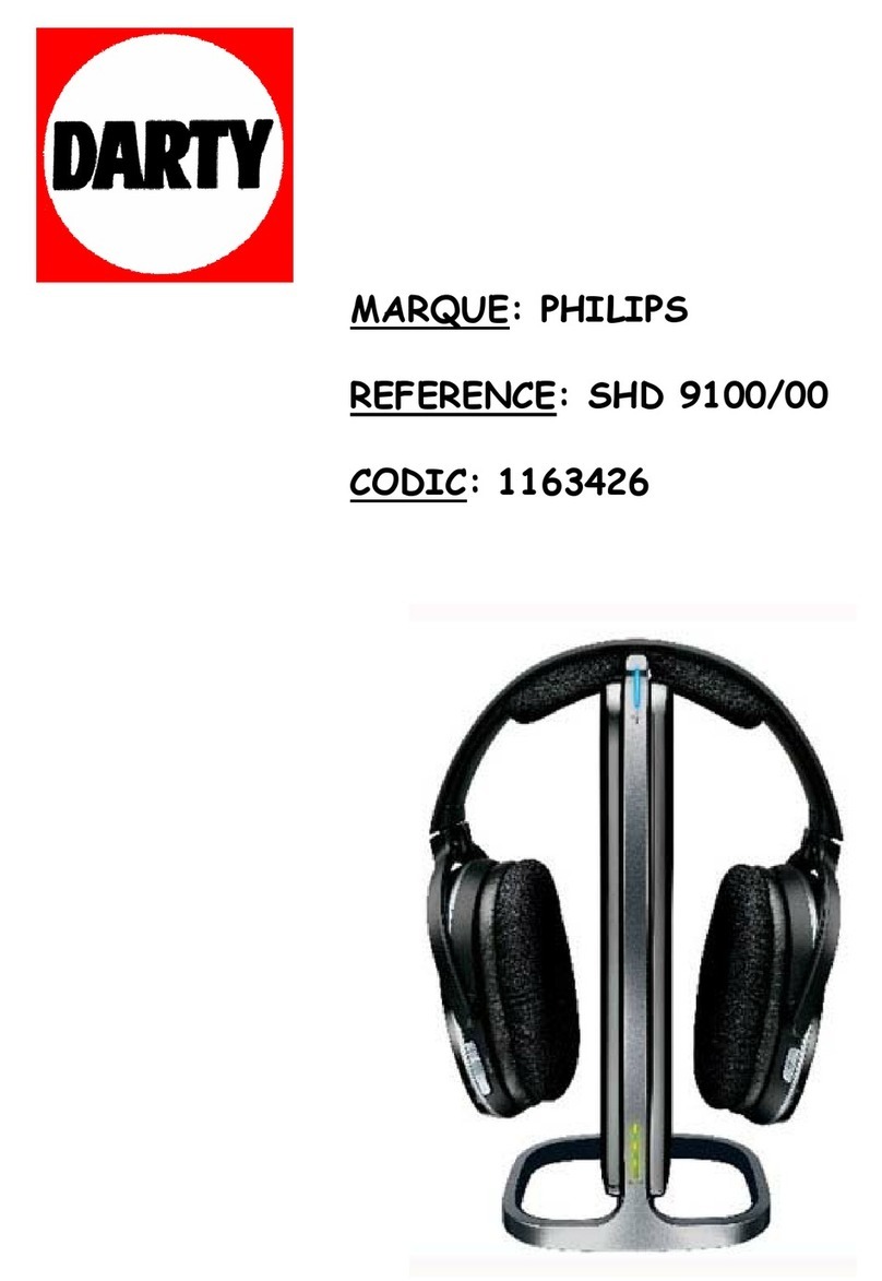 Philips SHD9100 Instructions for use