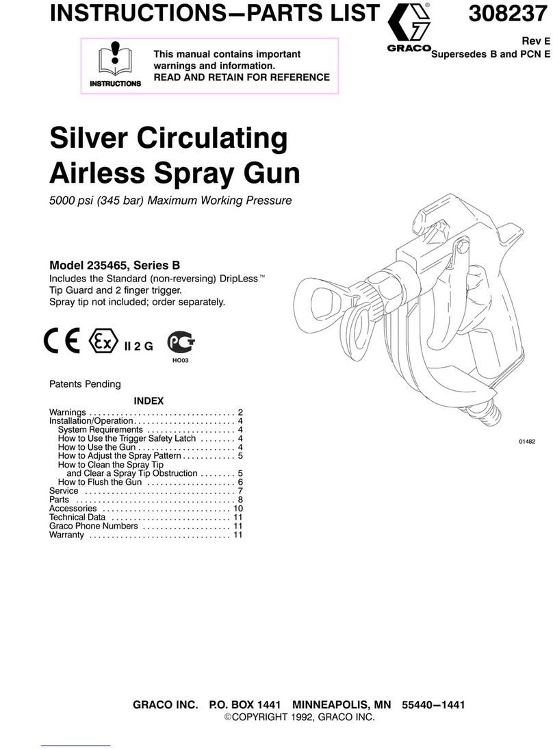 Graco Series B Operation manual