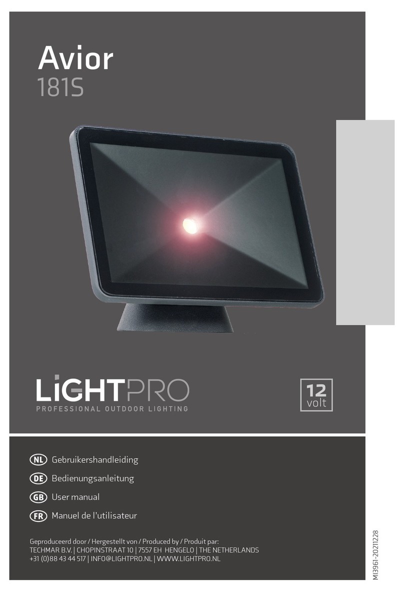 LightPro Avior 181S User manual